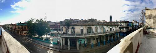 Blick von unserer Dachterrasse