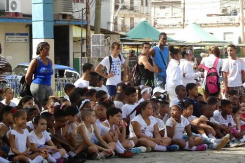 Sportfest im Parque de Trillo