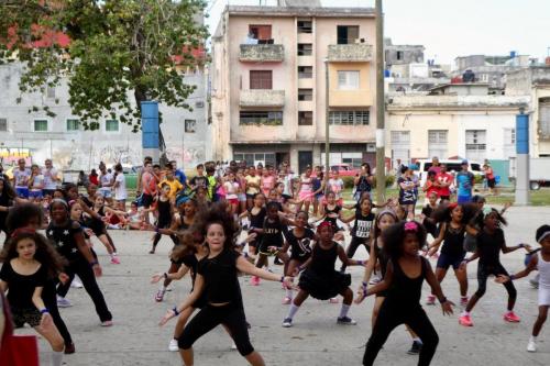 Sportfest im Parque de Trillo