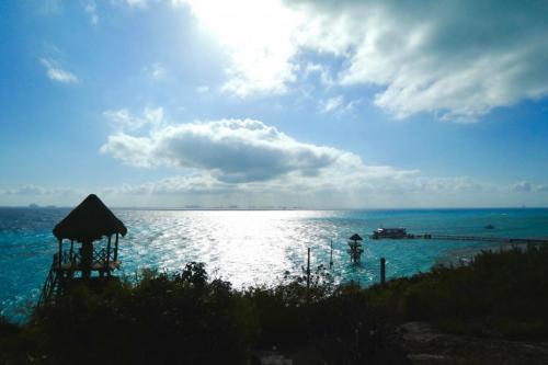 Cancun in weiter Ferne