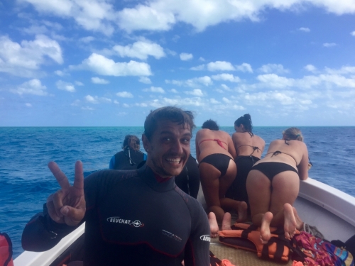 Tauchlehrer Rodrigo auf dem Bild des Tages